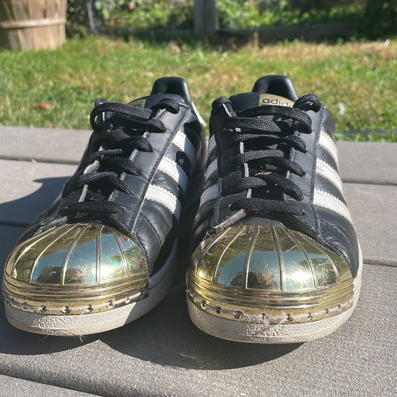 Adidas Superstar Gold Toe chrome - Picture 2 of 5